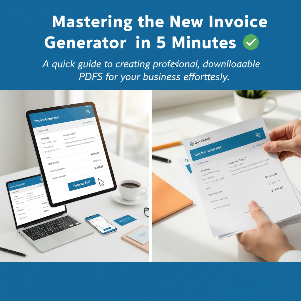Free Online Invoice Generator Calculator – Create Professional Invoices Instantly