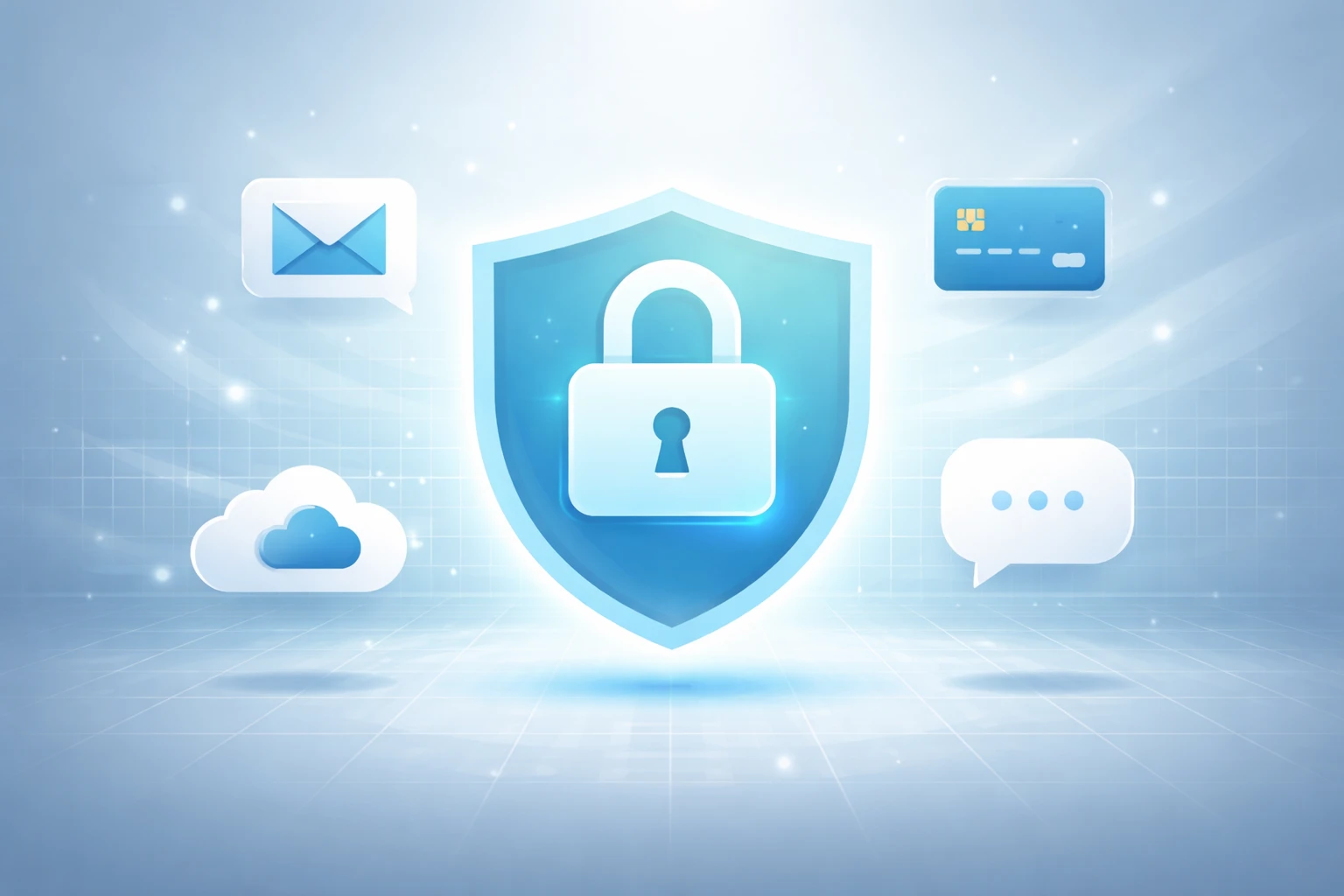 Shield protecting online accounts using password manager
