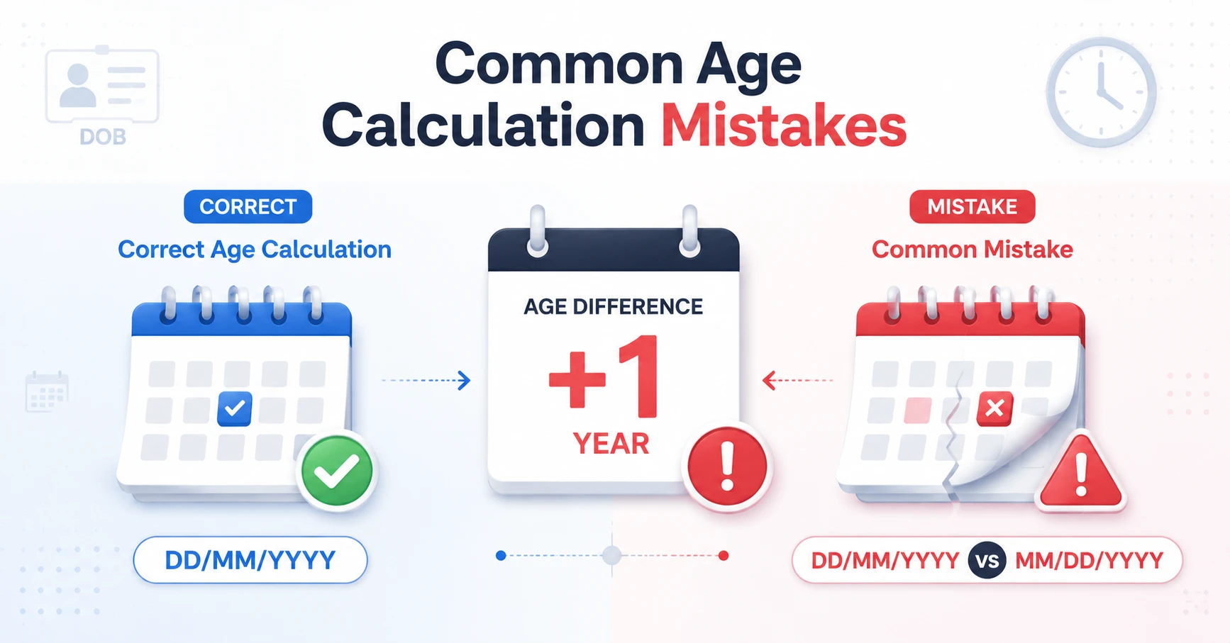 Common Age Calculation Mistakes Explained